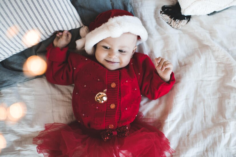 Adorable Infant Christmas Dresses for Newborns