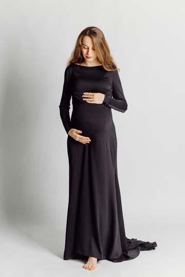 Black Maternity Dress