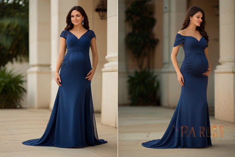 Maternity Photoshoot Dresses and Gowns