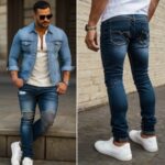 Stacked Jeans For Men