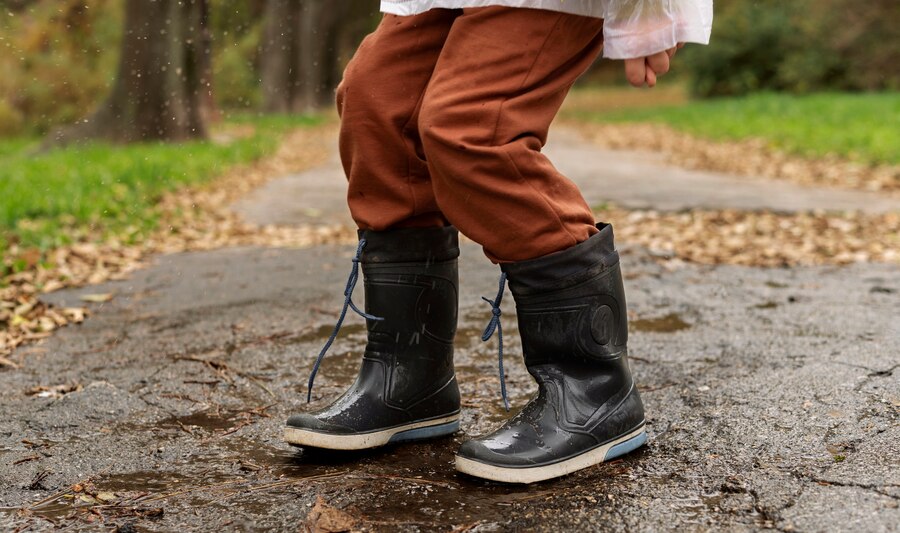 Mens Black Cowboy  Boots